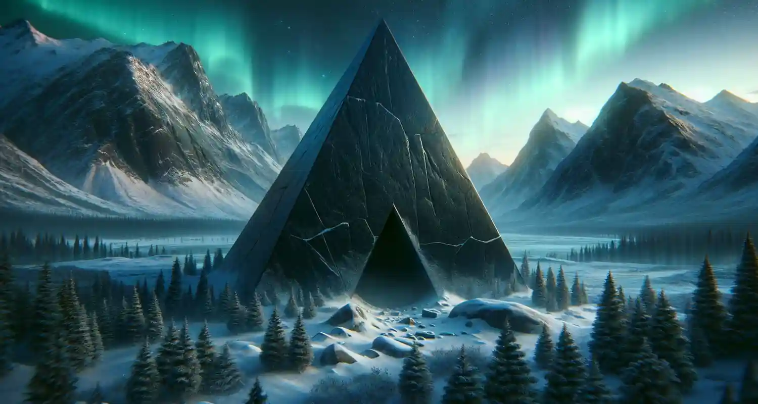 Scoperta Rivoluzionaria La Gigantesca Piramide Nera Nascosta in Alaska