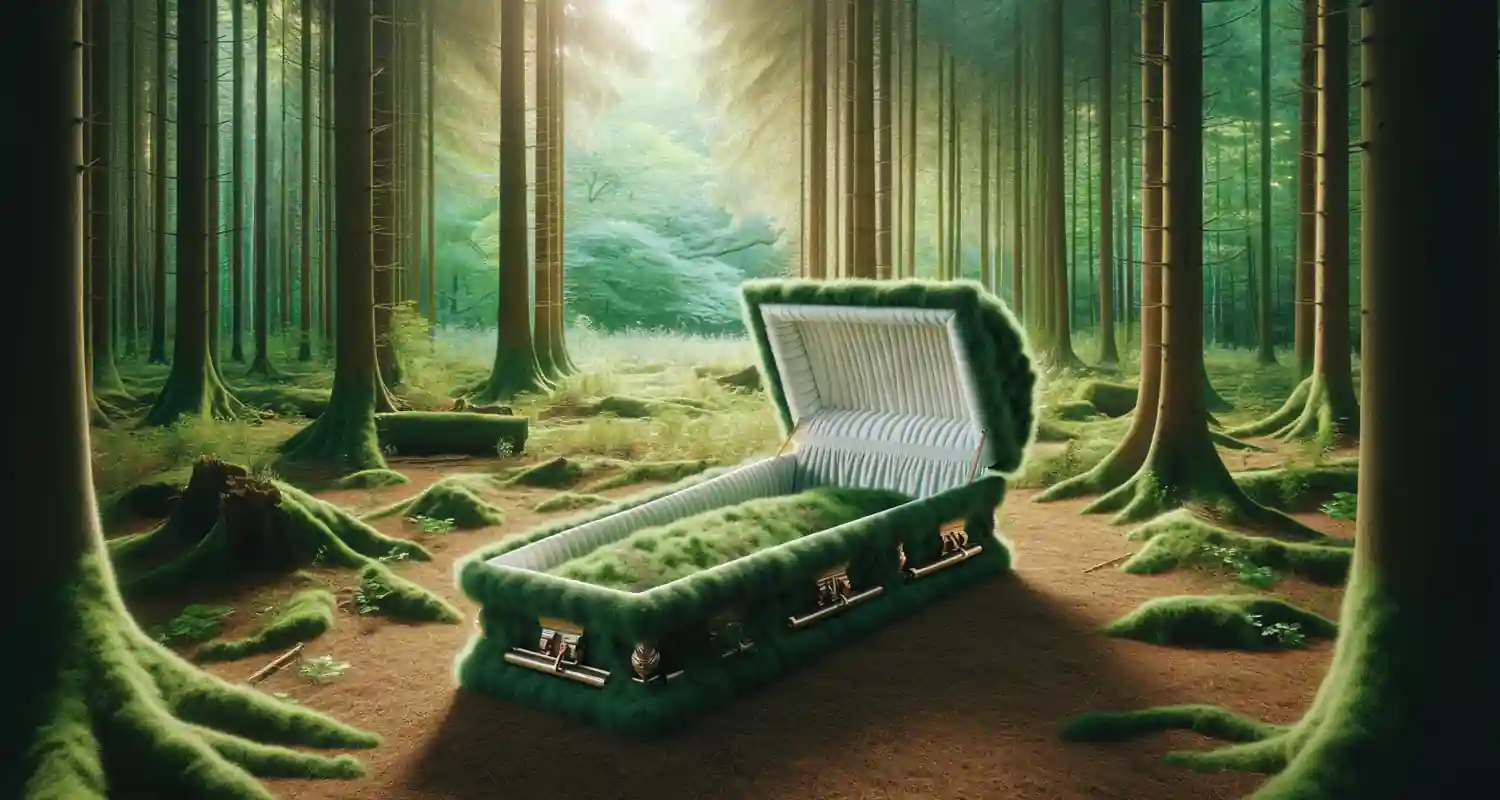 Arriva la Bara Vivente per un funerale ecologico