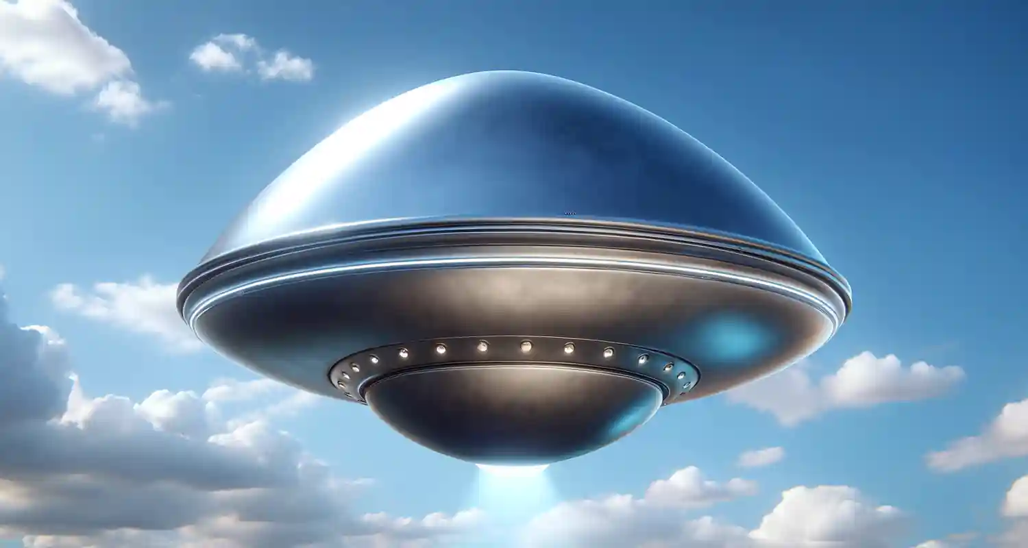 Rivelazioni UFO metallico a forma di uovo ne Area 51