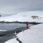 La misteriosa figura ripresa al Polo Sud da Google Street View