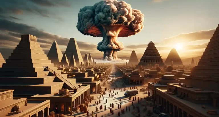 Possibile che i sumeri si sono estinti con una guerra nucleare?