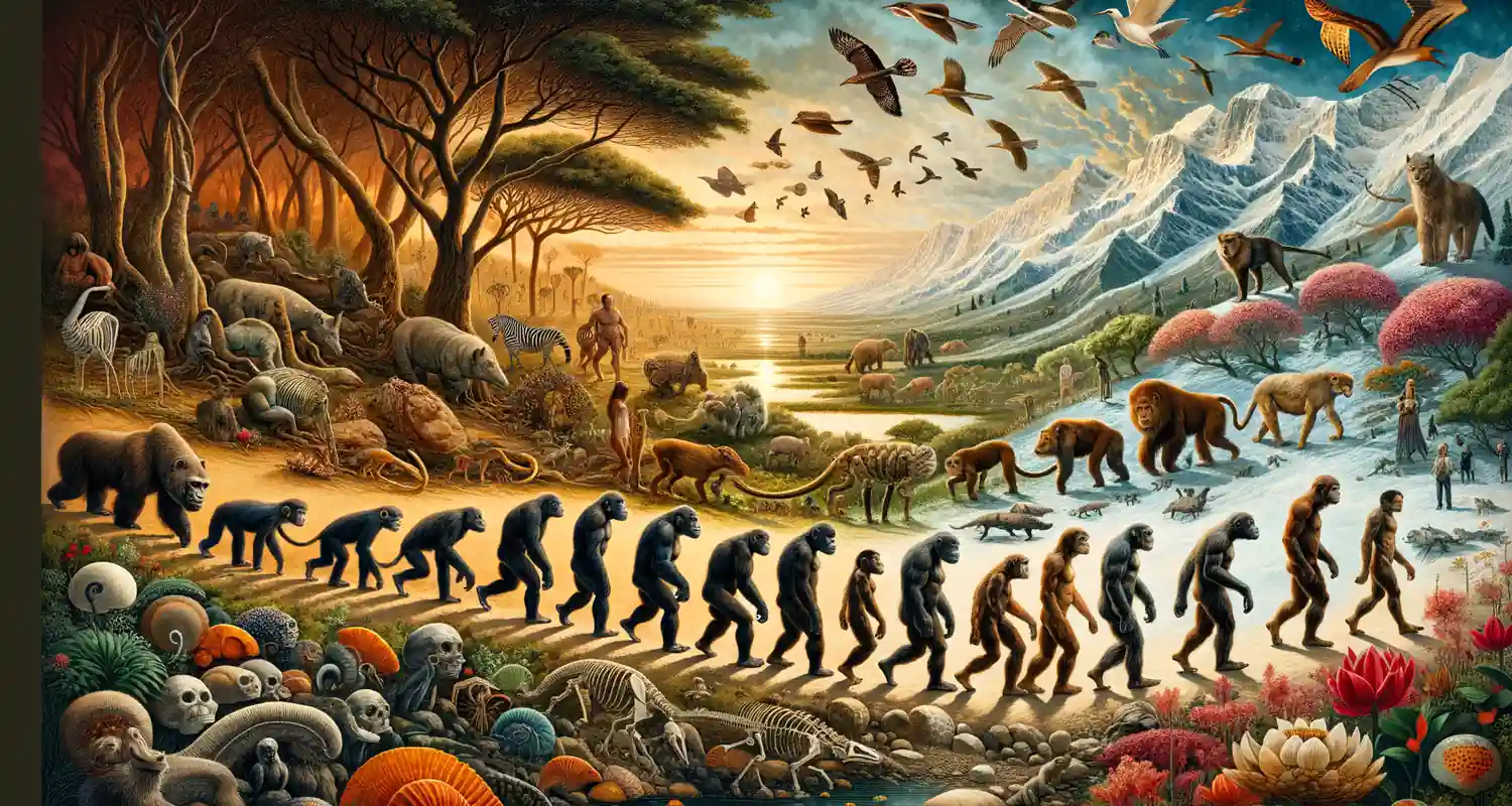 vero che noi non discendiamo dalle scimmie