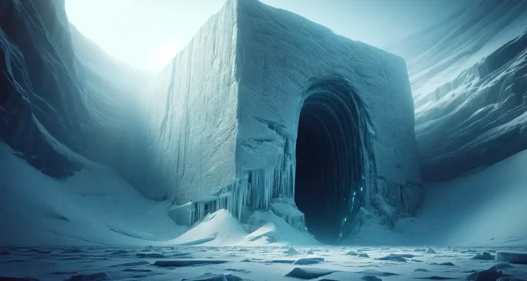 L’immagine della porta in Antartide sta facendo il giro del mondo