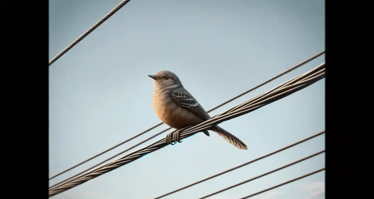 Perchè gli uccelli non prendono la scossa sui cavi elettrici