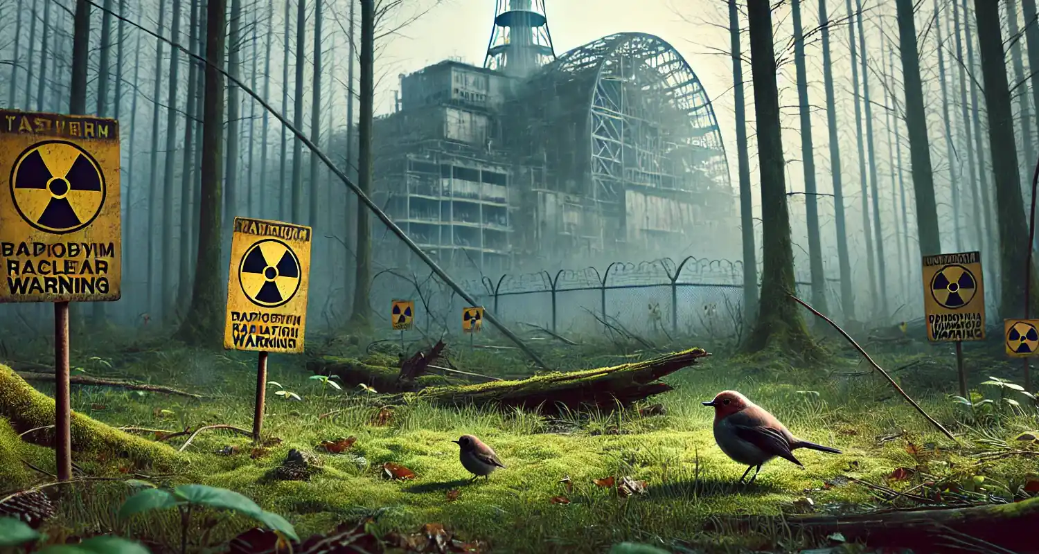 Le radiazioni hanno mutato gli uccelli di Chernobyl