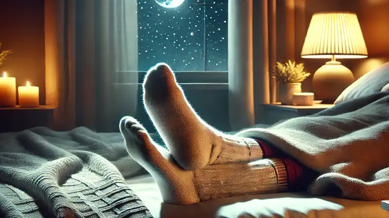 Anche se fa freddo non dormire mai con i calzini