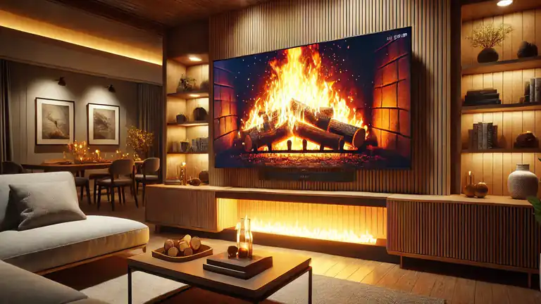 La nuova moda del caminetto in streaming sulla tv fa il giro del mondo