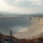 Cratere Savonoski Il Misterioso Buco Perfettamente Circolare in Alaska