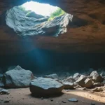 Terrorizzato dal terremoto decide di vivere in una grotta