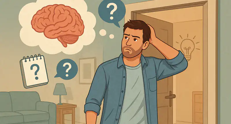 Perché dimentichiamo cosa volevamo fare quando entriamo in una stanza