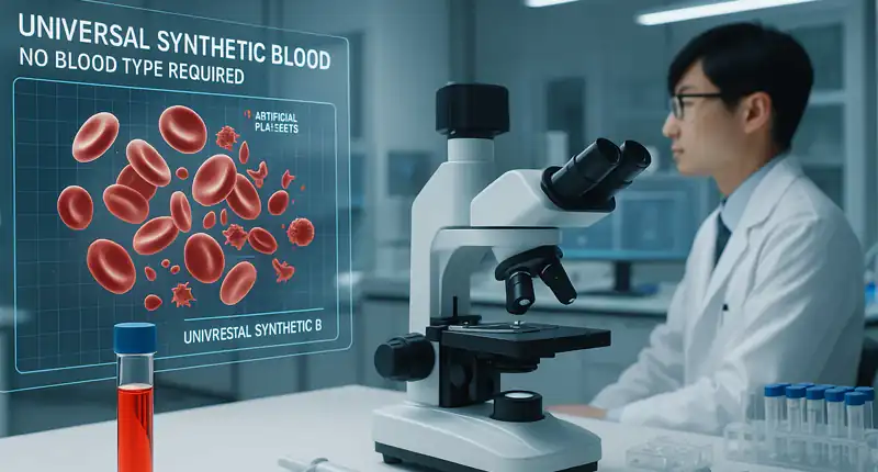 Arriva il sangue artificiale senza gruppo sanguigno