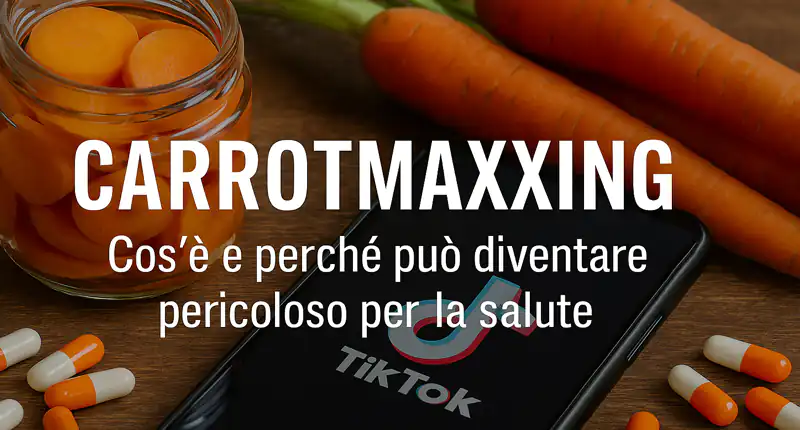 Carrotmaxxing la pericolosa moda di mangiare troppe carote per abbronzarsi su TikTok
