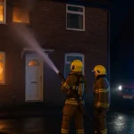 Da fuoco alla sua casa solo per chiamare i pompieri