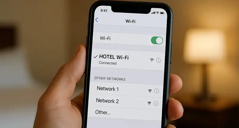 Il Wi-Fi de hotel rovina una coppia