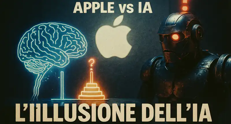 Apple definisce intelligenza artificiale solo una illusione di pensiero