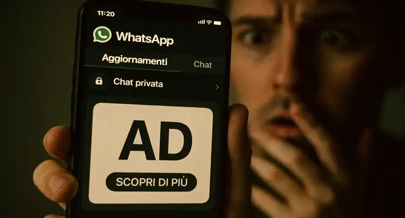 Arrivano le pubblicità anche su WhatsApp