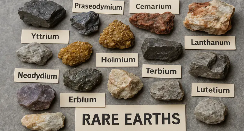 Cosa sono le terre rare e a cosa servono