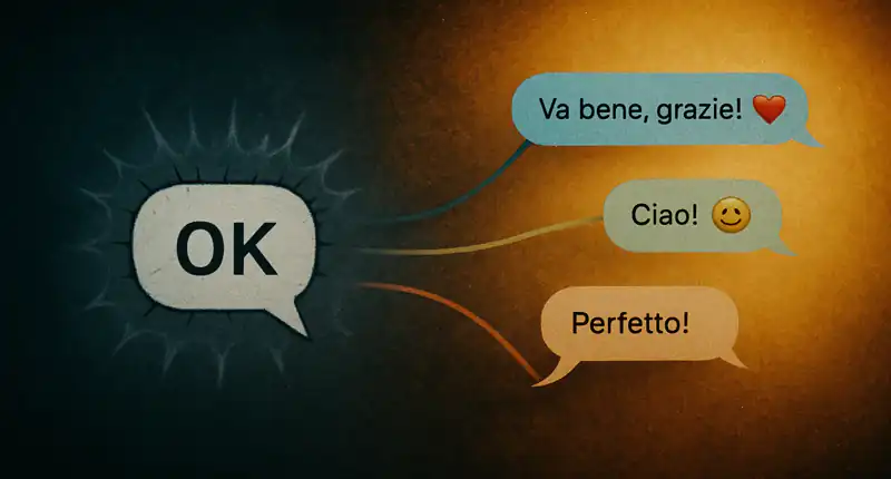 Il messaggio OK Distrugge le Relazioni