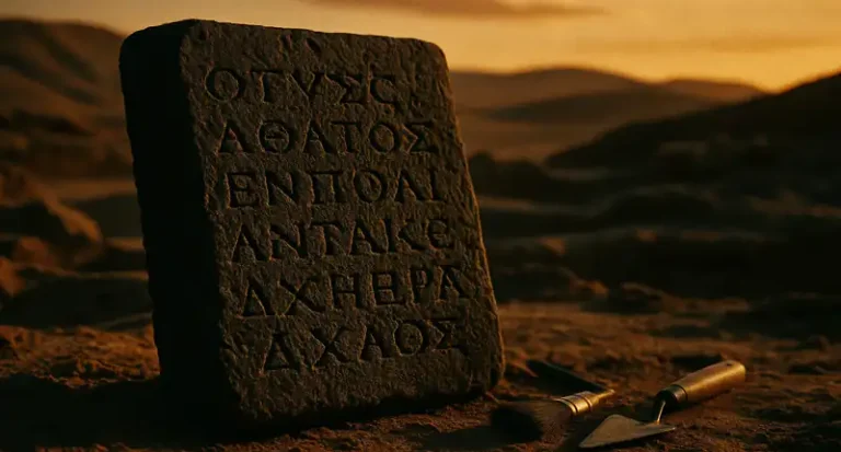 La Pietra Romana che Svela un Segreto sui Tempi di Gesù e Riscrive la Storia