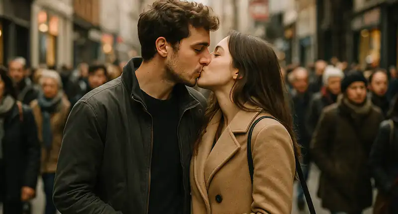 La vera origine del bacio