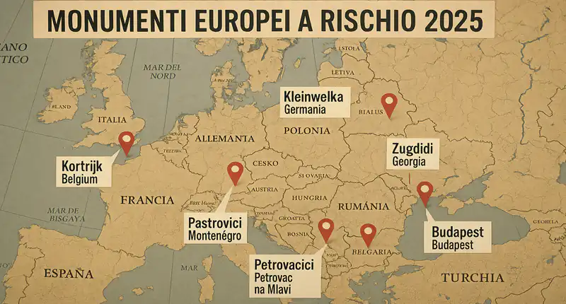 Monumenti Europei a Rischio 2025