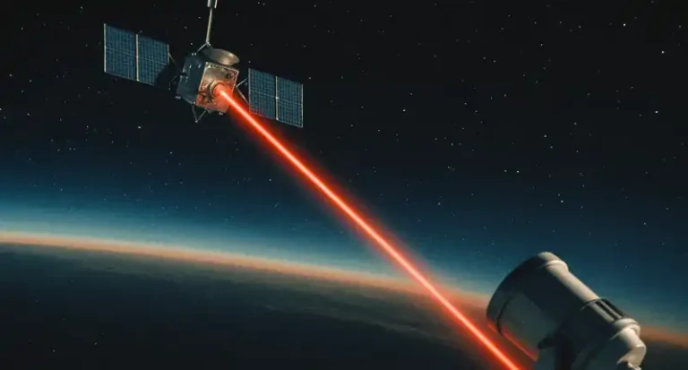 Satellite Cinese Batte Starlink: Velocità Record per la Trasmissione Laser dallo Spazio