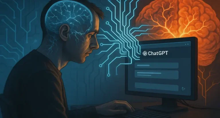 L’intelligenza artificiale sta cambiando il nostro cervello? Un nuovo studio lancia l’allarme