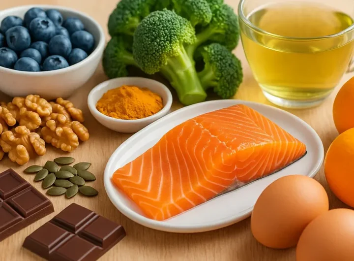 Composizione di alimenti salutari per il cervello