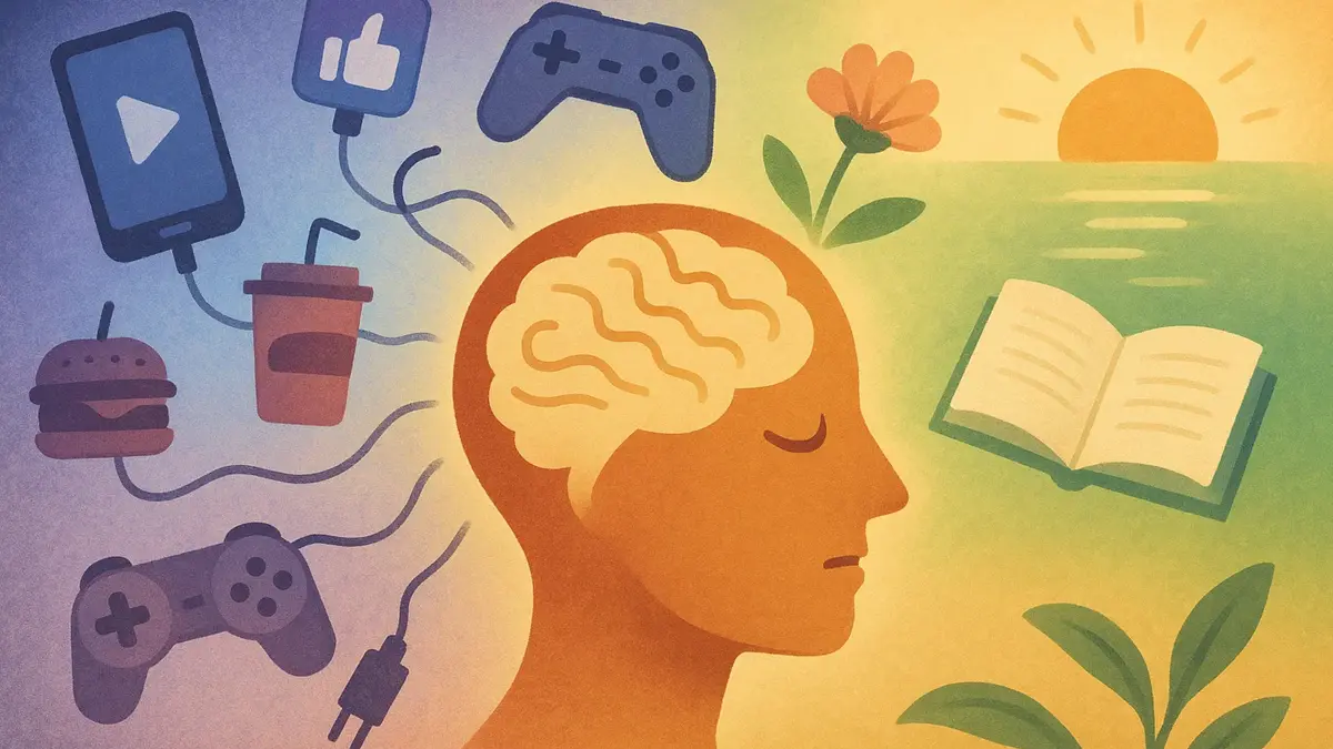 Illustrazione concettuale di una testa umana con connessioni digitali scollegate