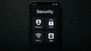Smartphone con interfaccia di sicurezza attiva