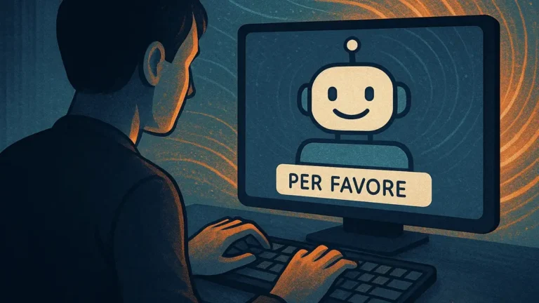 Sei gentile con ChatGPT? Attenzione!