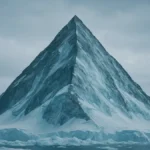 Un'immagine suggestiva della piramide antartica