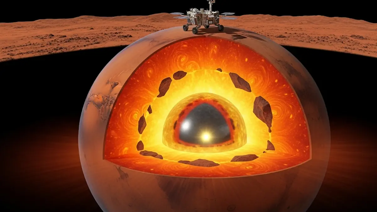 Dati sismici della NASA rivelano antiche collisioni cosmiche intrappolate nel mantello di Marte