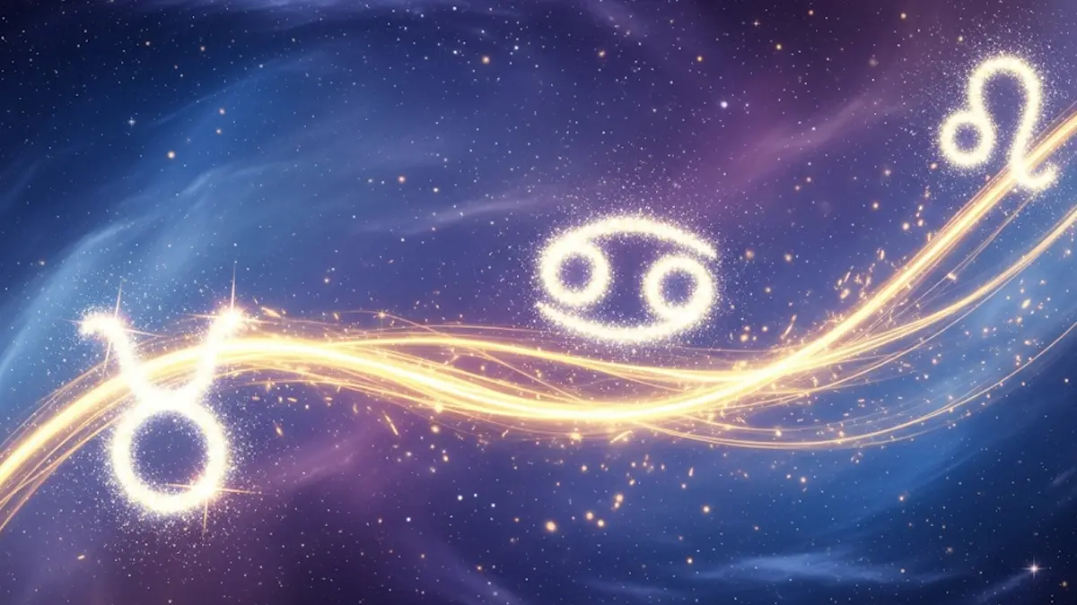 Le stelle sorridono a 3 segni zodiacali