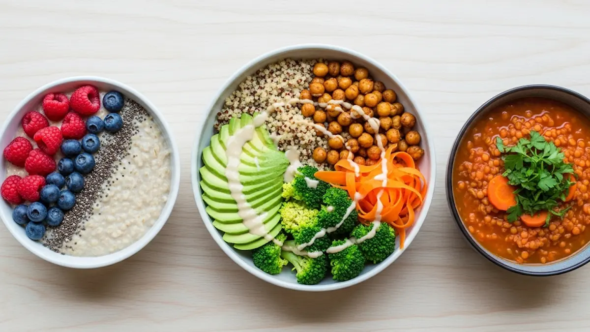 Scopri cosa mangia un vegano in una giornata tipo con un menu equilibrato e gustoso