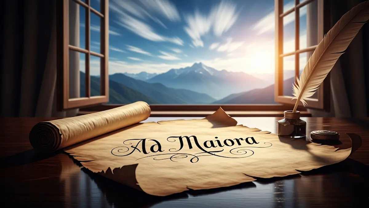 Scopri il vero significato della famosa espressione latina Ad maiora