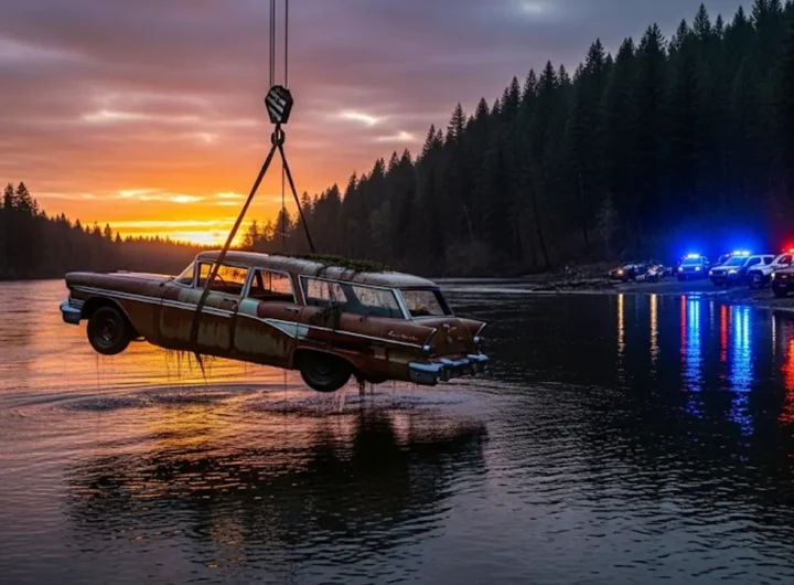 Un sub ritrova l'auto nel fiume con resti umani