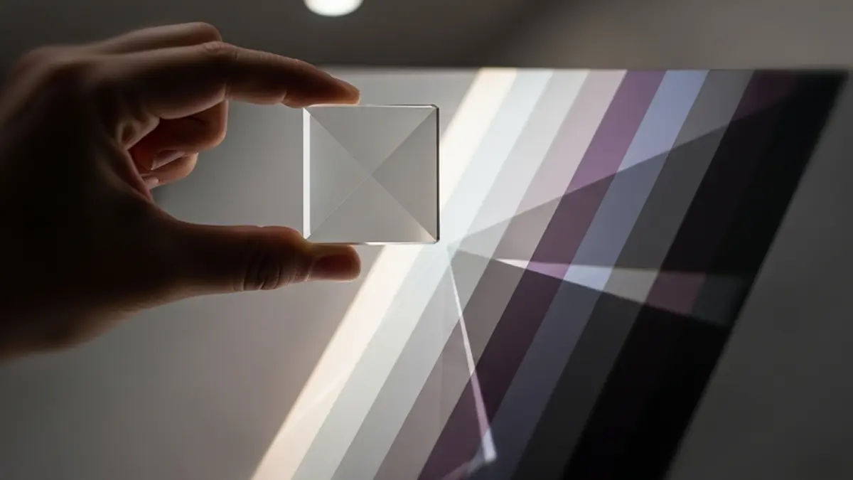 Una palette di colori sfumati dal bianco al nero