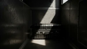 immagine che rappresenta un bagaglio anonimo in un vano portabagagli di un autobus
