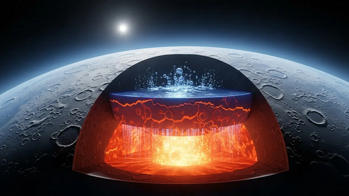 immagine realistica e suggestiva del pianeta nano Cerere nello spazio