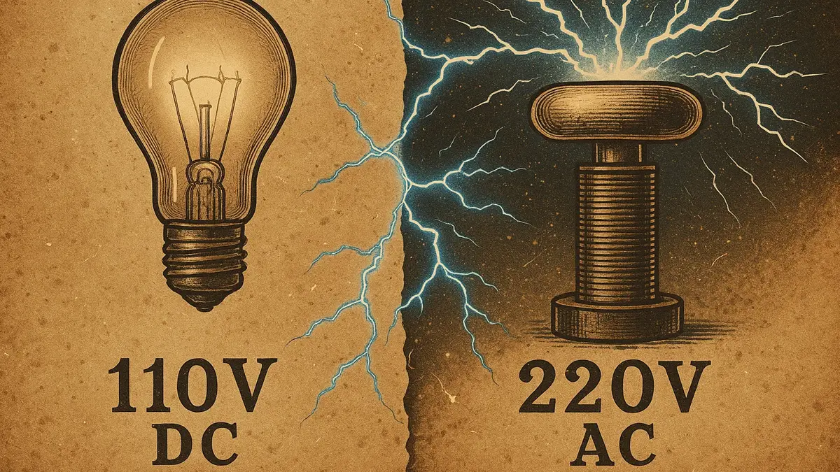 Confronto tra sistema elettrico a 110V americano e 220V europeo