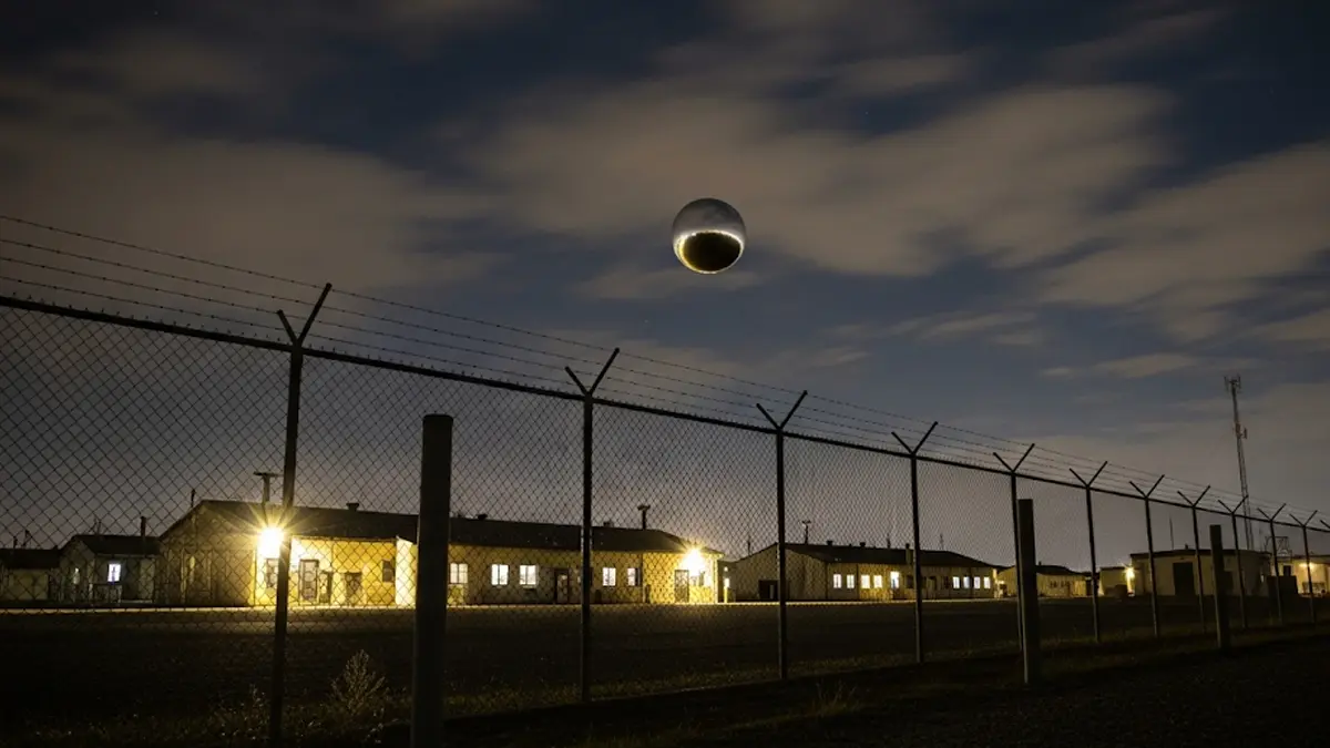 Misteriose sfere metalliche vengono avvistate sopra le basi militari USA
