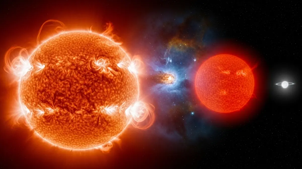 Scopri che tipo di stella è il Sole