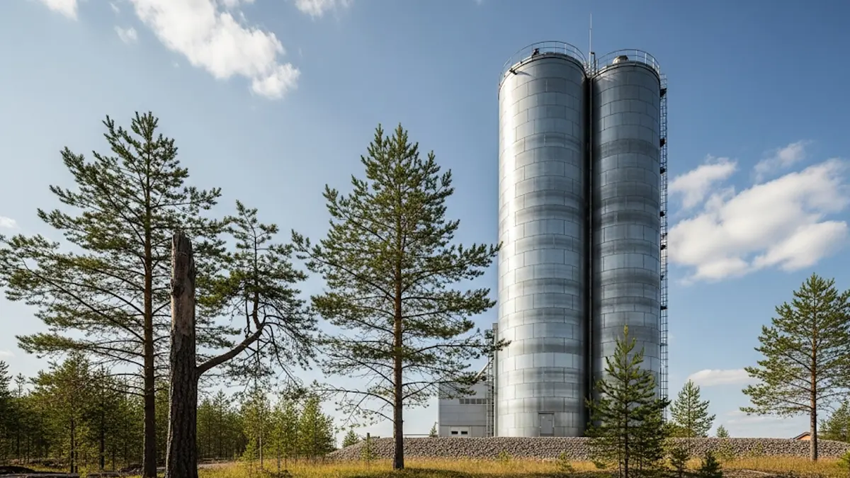 Scopri come la Finlandia utilizza una gigantesca batteria di sabbia