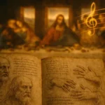Ultima Cena di Leonardo da Vinci con focus sui gesti e le espressioni degli apostoli