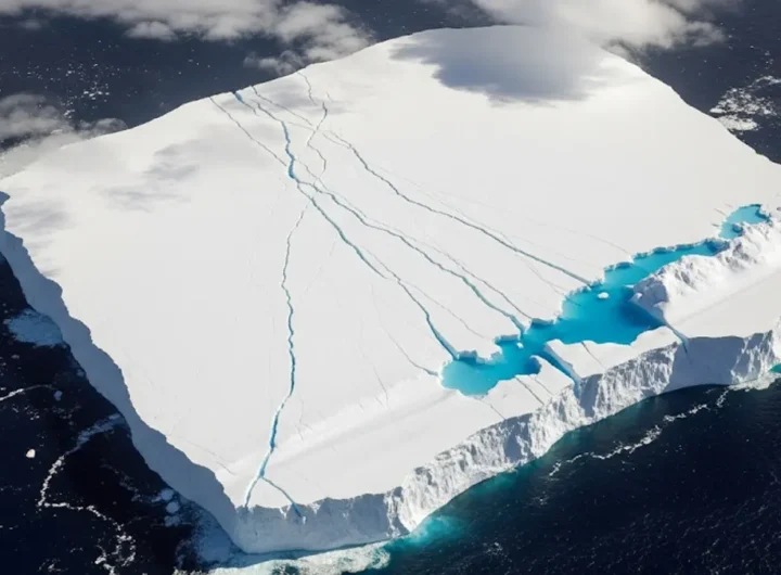 Un colosso di ghiaccio che minaccia le colonie di pinguini e foche