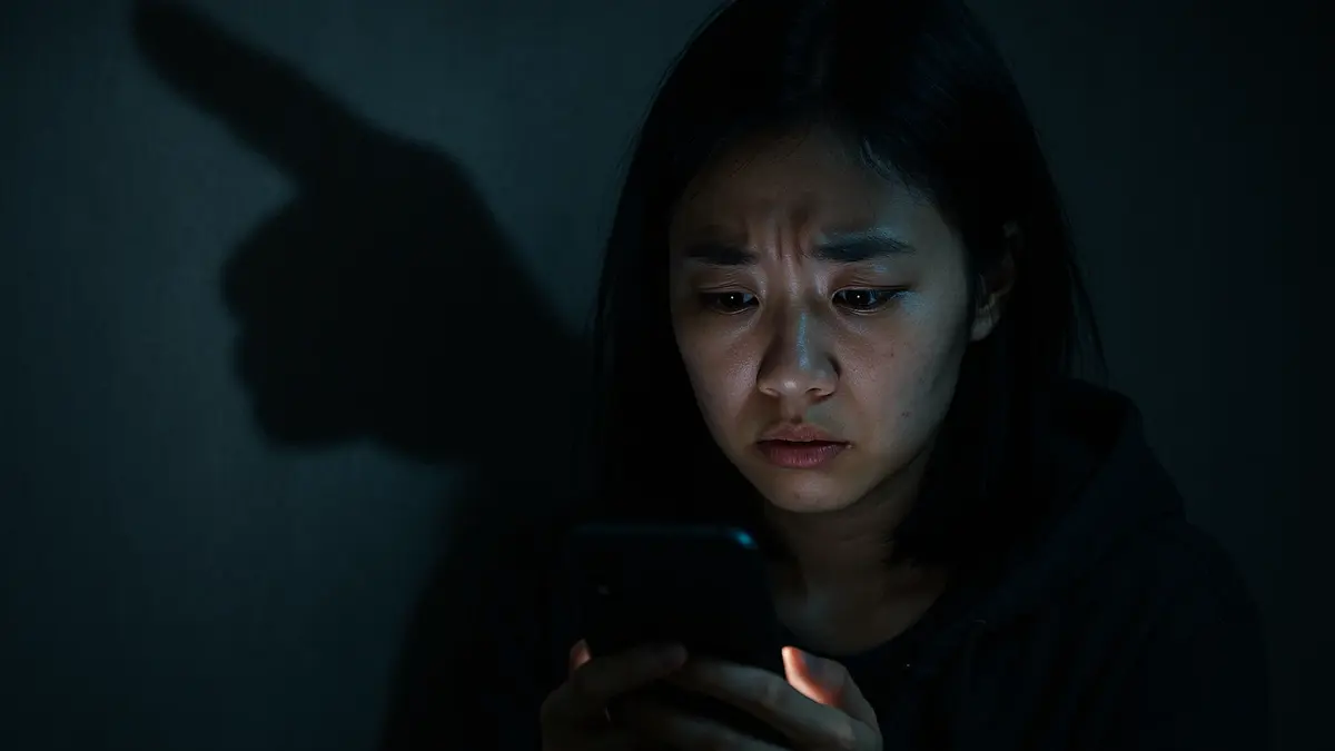 Una persona che utilizza uno smartphone