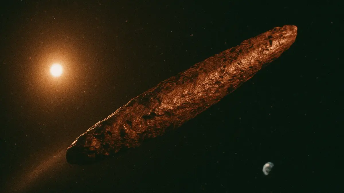 oggetto interstellare Oumuamua viaggia nello spazio profondo