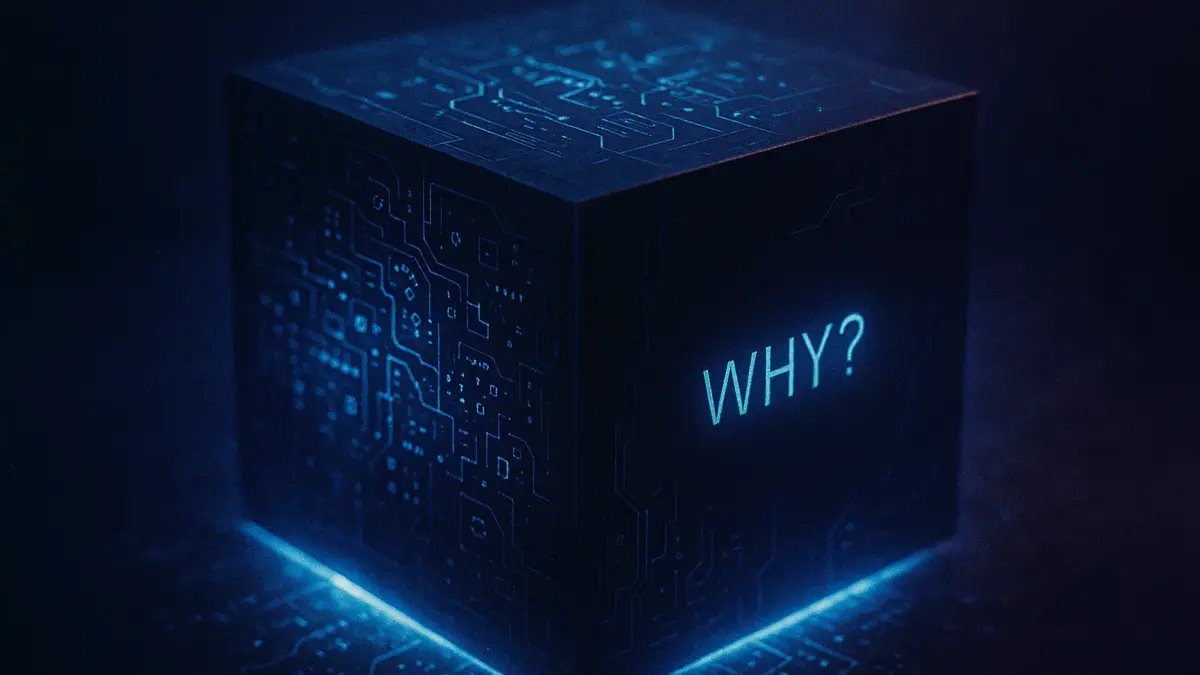 Algoritmo di Intelligenza Artificiale Black Box con dati oscuri e misteriosi