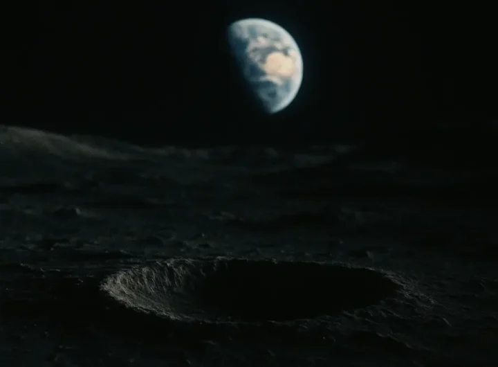 Astronauta osserva misteriosi Mascon sulla superficie lunare